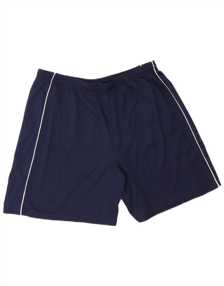 Russell Athletic Mens Sport Shorts 2XL  Navy Blue Polyester