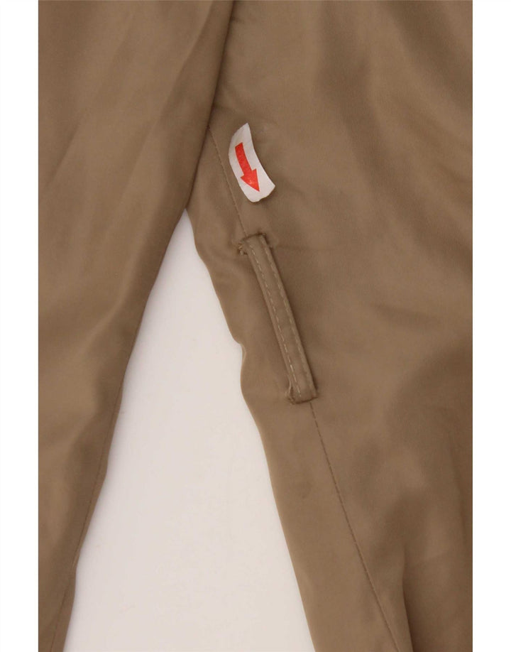 Zara Womens Trench Coat UK 14 Medium Beige Polyester