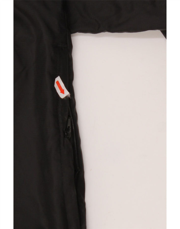 PUMA Mens Hooded Rain Jacket UK 44 2XL Black Nylon