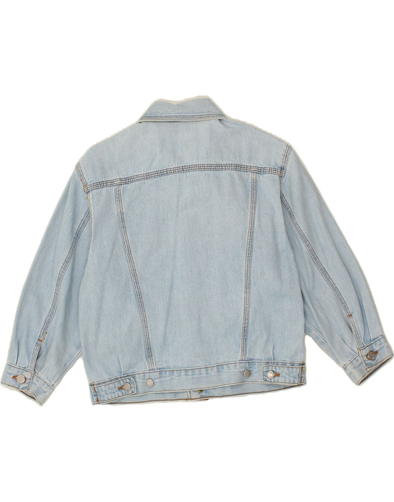 STEFANEL Boys Denim Jacket 10-11 Years Medium Blue Cotton | Vintage Stefanel | Thrift | Second-Hand Stefanel | Used Clothing | Messina Hembry 