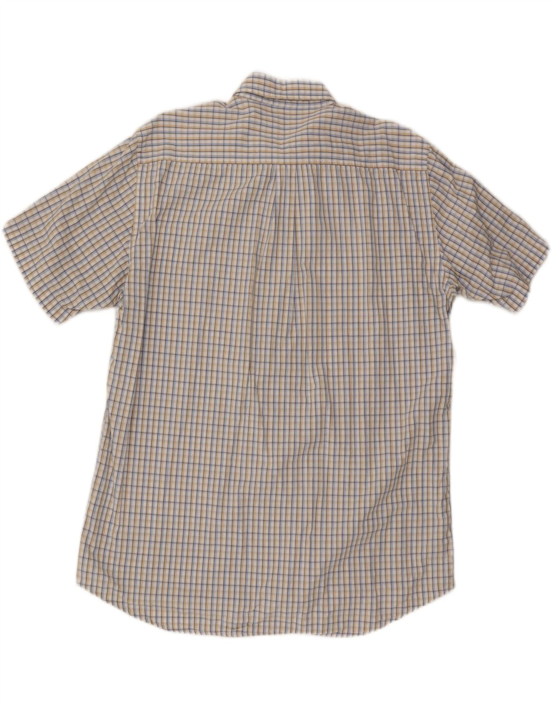 Kappa Mens Short Sleeve Shirt 3XL Multicoloured Check Cotton