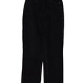 Topshop Womens Straight Jeans W25 L26 Black Cotton