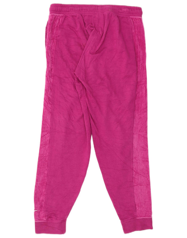 Nike Womens Tracksuit Trousers Joggers UK 14 Medium  Pink