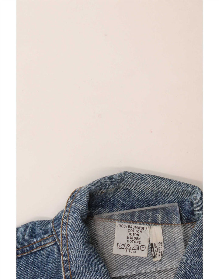 Arizona Mens Denim Jacket UK 34 XS Blue Cotton
