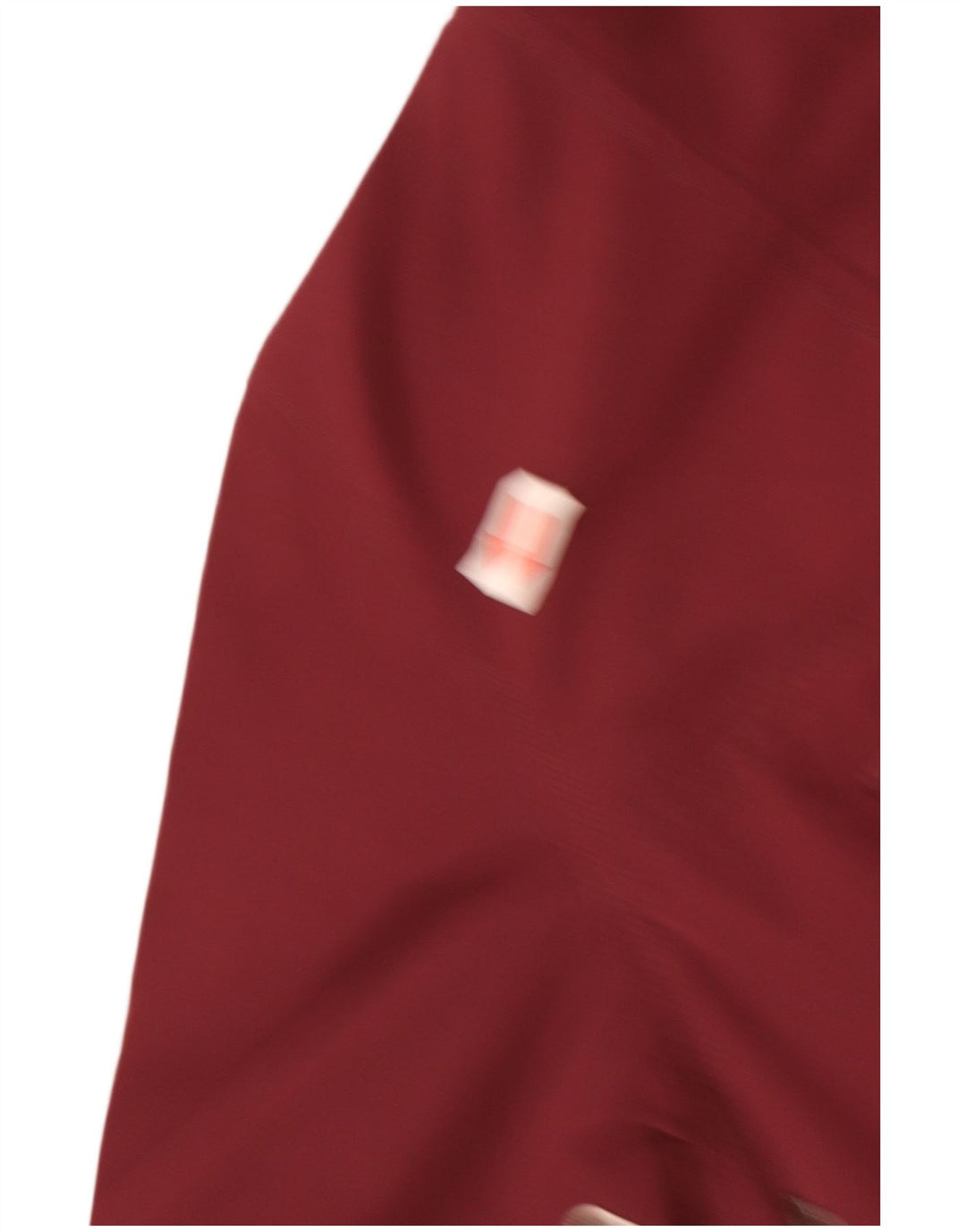 Napapijri Mens Hooded Anorak Jacket UK 36 Small Maroon Polyester