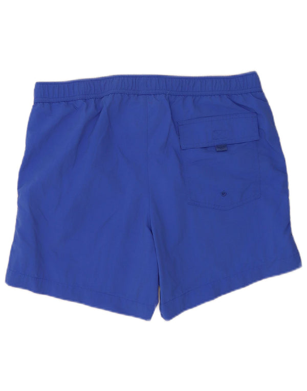 Champion Mens Swimming Shorts Large Blue Polyamide