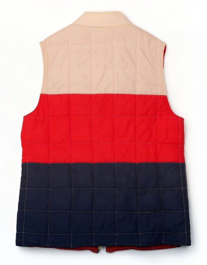 Musto Mens Padded Gilet UK 38 Medium Multicoloured Colourblock Nylon