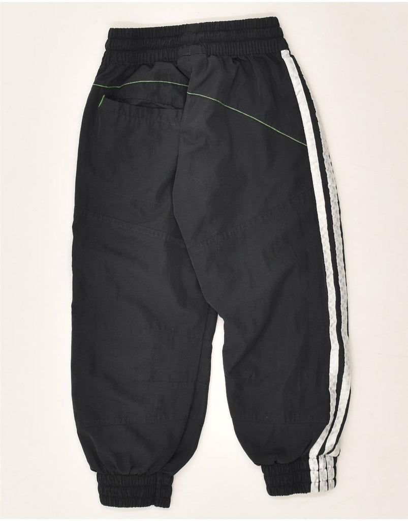 ADIDAS Boys Tracksuit Trousers Joggers 4-5 Years Black Polyester | Vintage Adidas | Thrift | Second-Hand Adidas | Used Clothing | Messina Hembry 