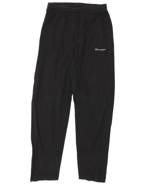 Champion Mens Tracksuit Trousers XL Black Cotton