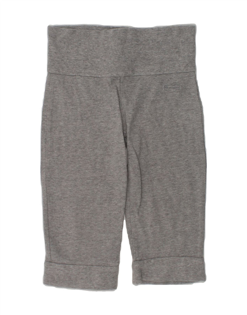 CHAMPION Girls Capri Tracksuit Trousers 5-6 Years XS Grey Cotton | Vintage Champion | Thrift | Second-Hand Champion | Used Clothing | Messina Hembry 