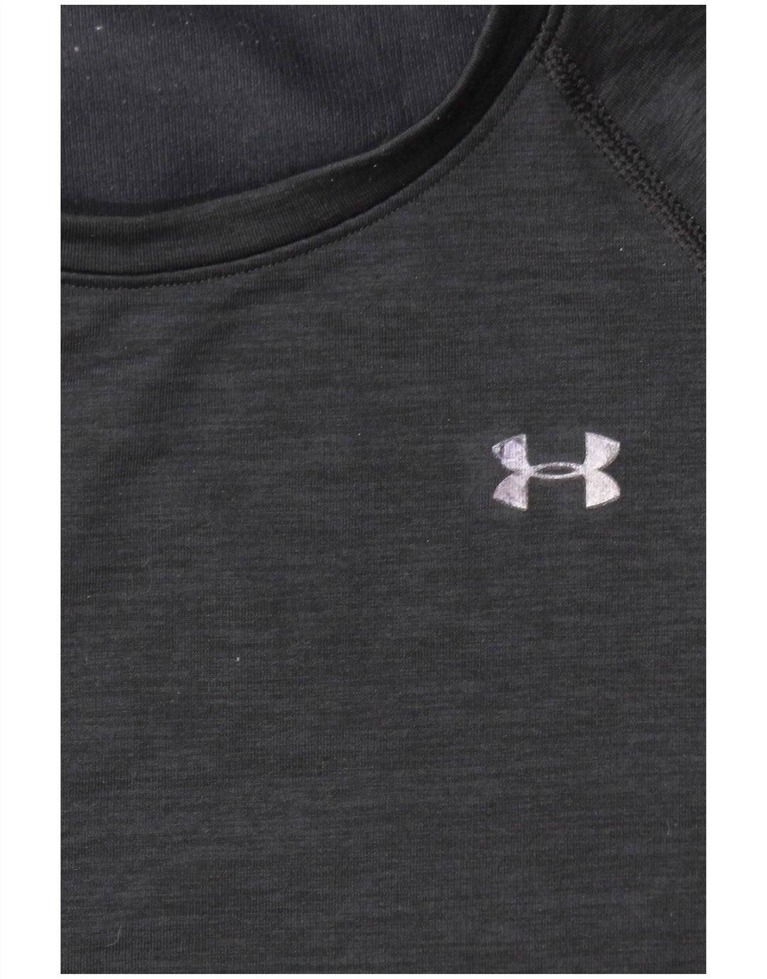 UNDER ARMOUR Womens Top Long Sleeve UK 12 Medium Black