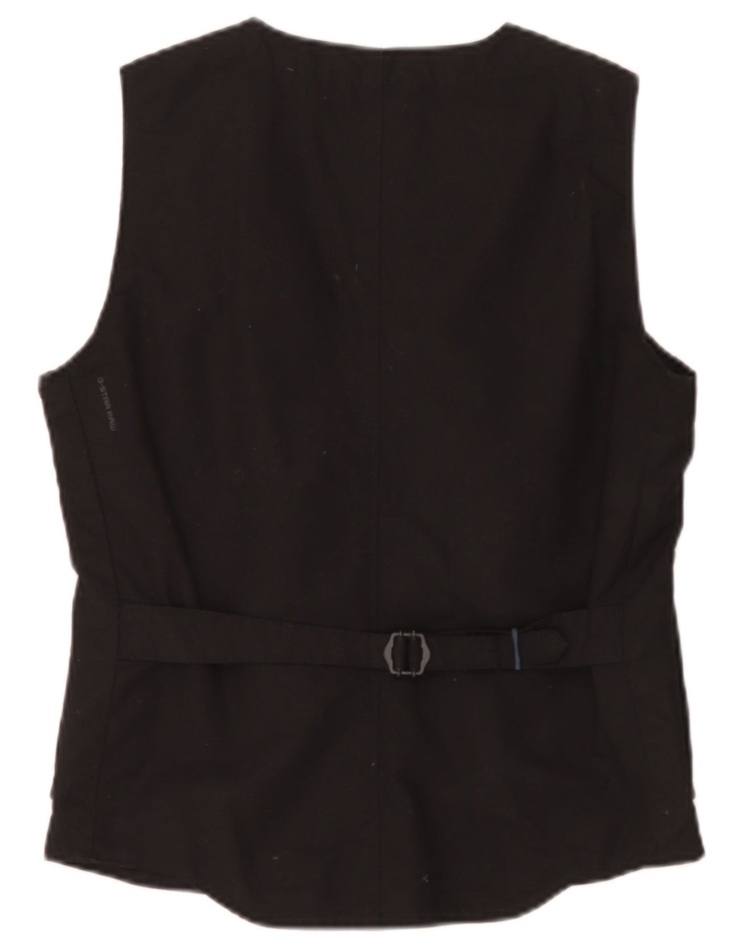 G-Star Mens Waistcoat Medium Black Cotton