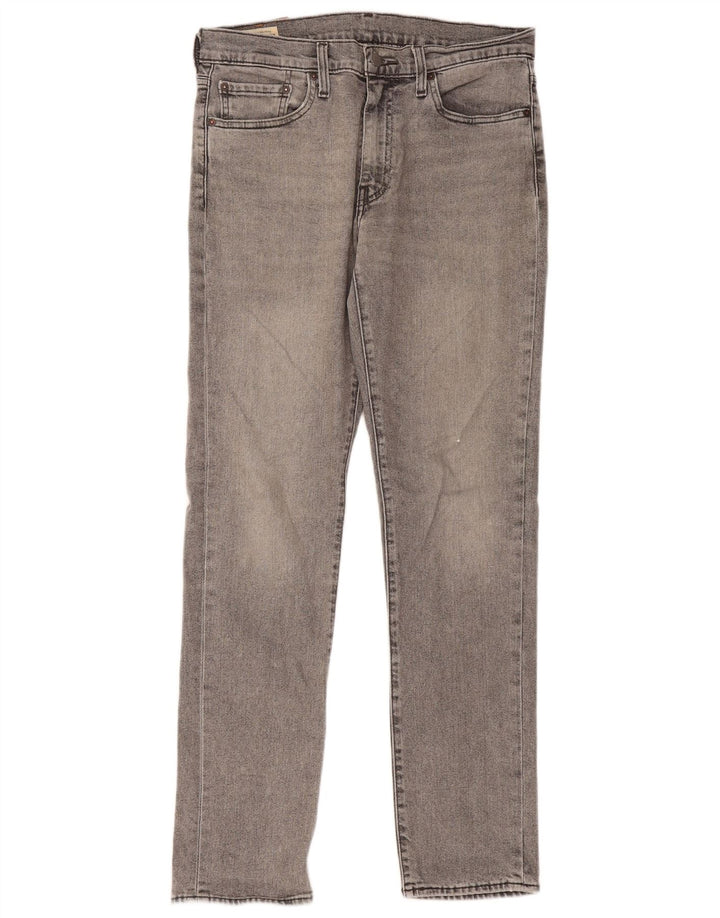 Levi's Mens 511 Slim Jeans W32 L32 Grey Cotton