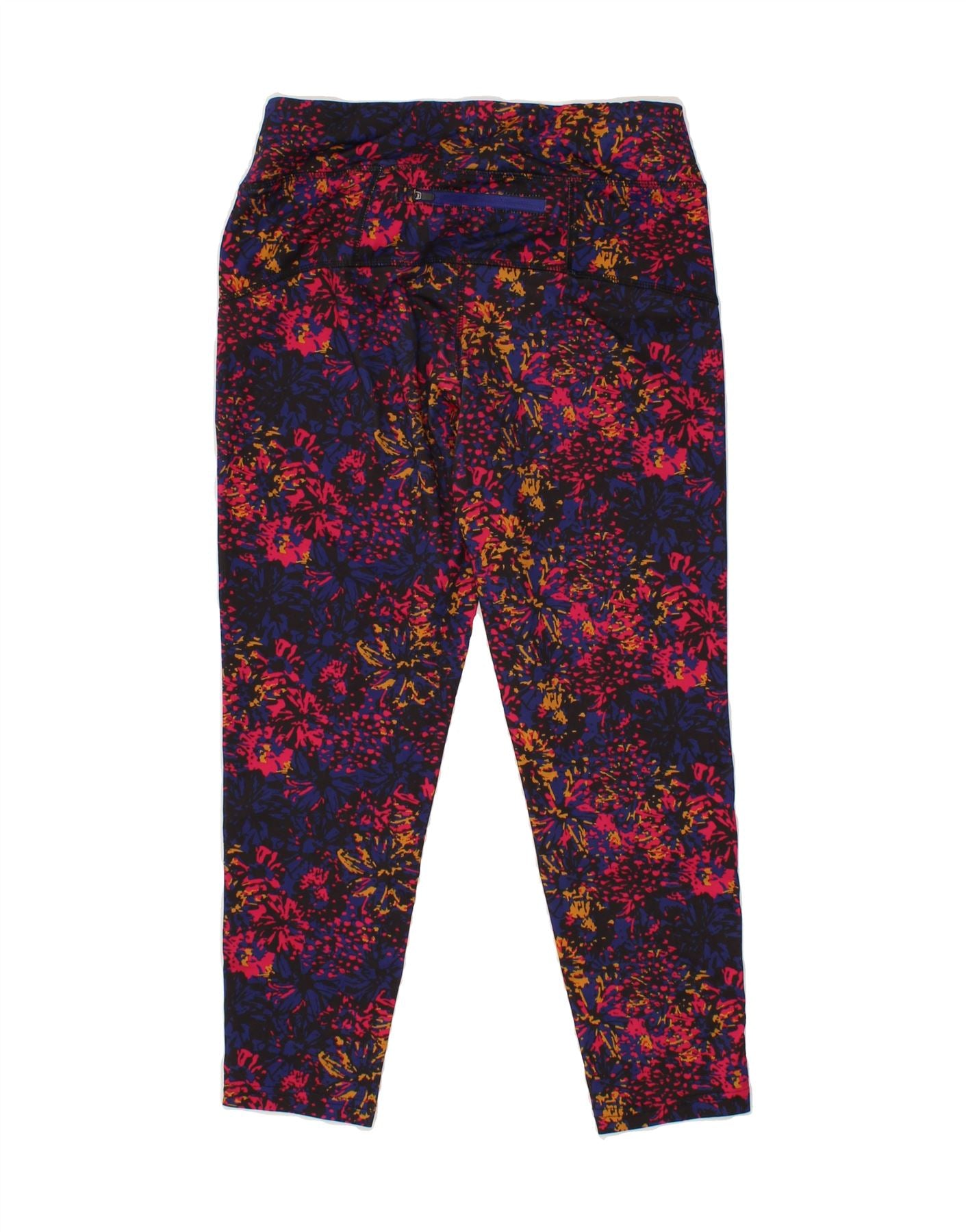 CRIVIT Womens Tracksuit Trousers US 14 16 Medium Multicoloured Floral Vintage Second Hand Clothing Online Messina Hembry