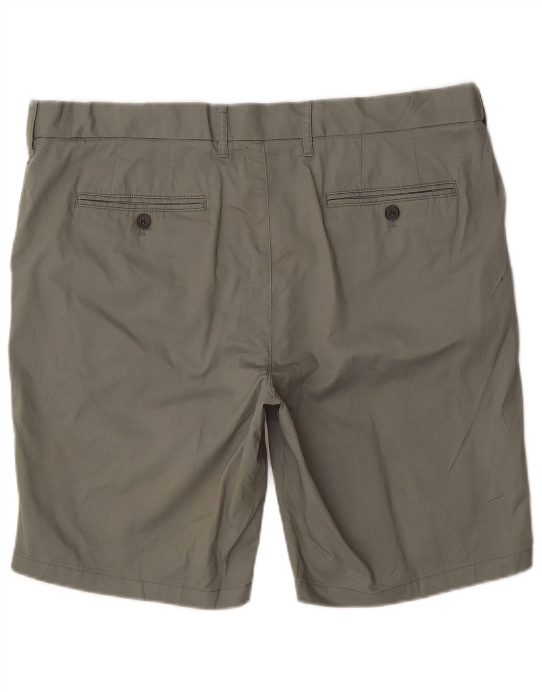 Marks & Spencer Mens Chino Shorts W38 XL Khaki Cotton