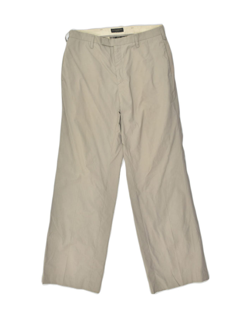 BANANA REPUBLIC Mens Straight Casual Trousers W32 L33 Beige Cotton | Vintage Banana Republic | Thrift | Second-Hand Banana Republic | Used Clothing | Messina Hembry 