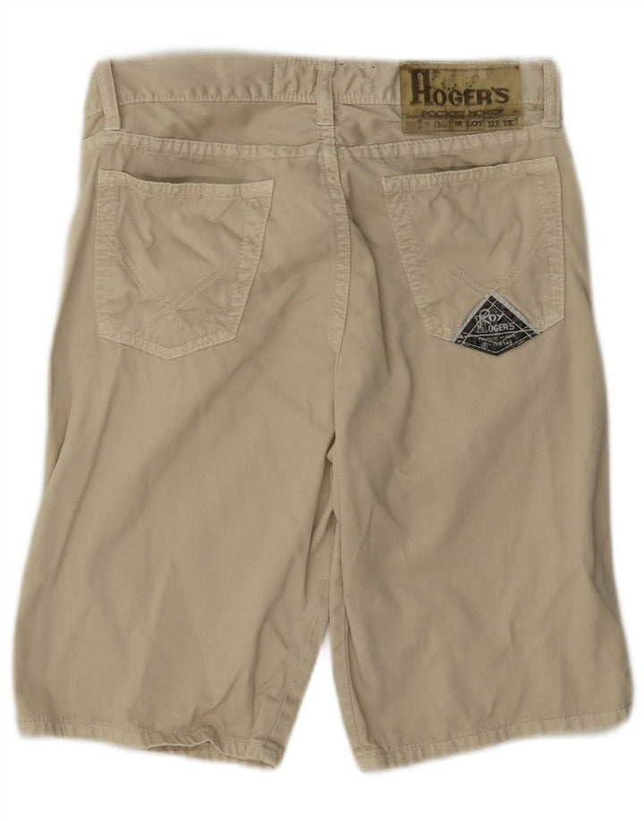 Roy Rogers Mens Casual Shorts W30 Medium Beige