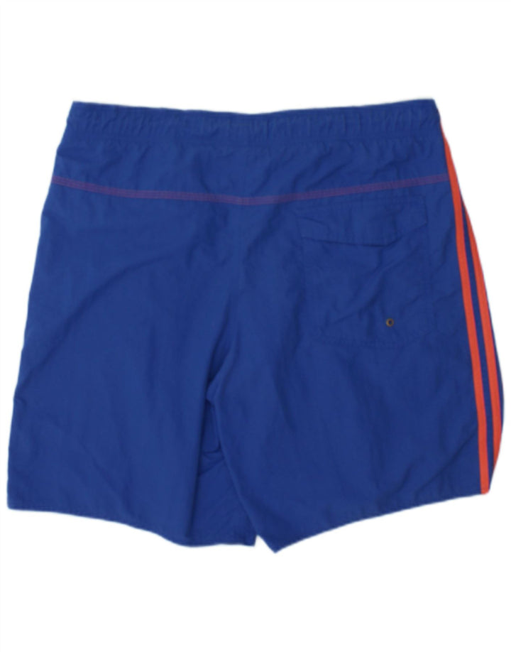 Adidas Mens Swimming Shorts Large  Blue Colourblock Nylon