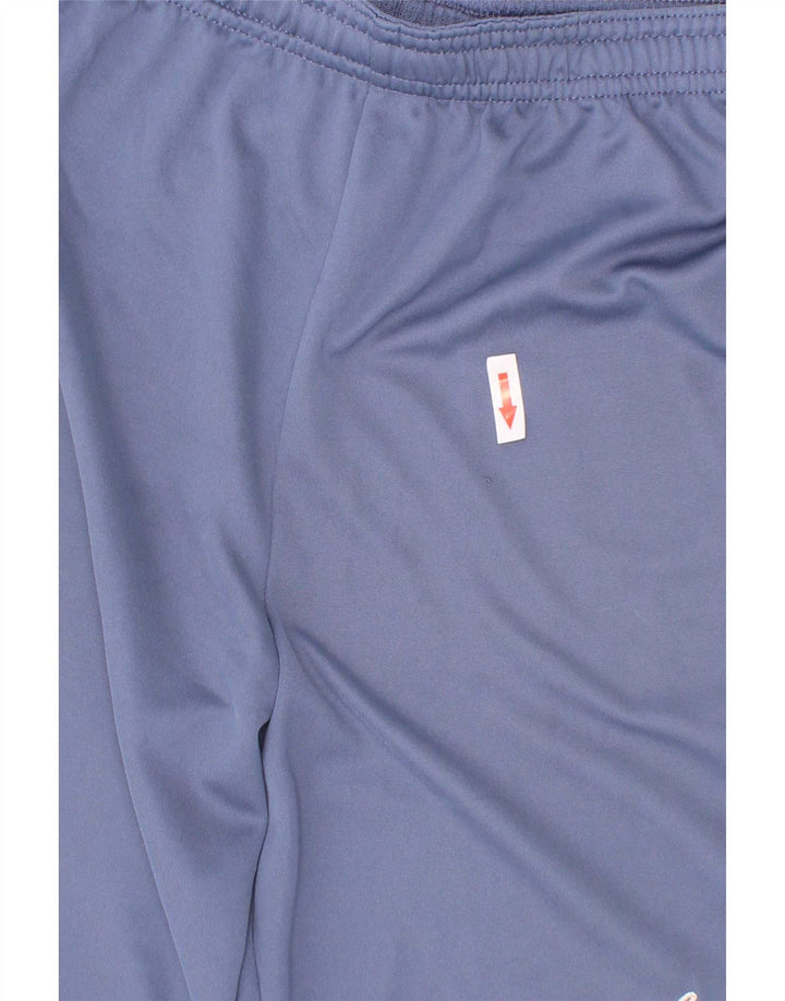 Nike Boys Sport Shorts 12-13 Years Large Blue Colourblock Polyester
