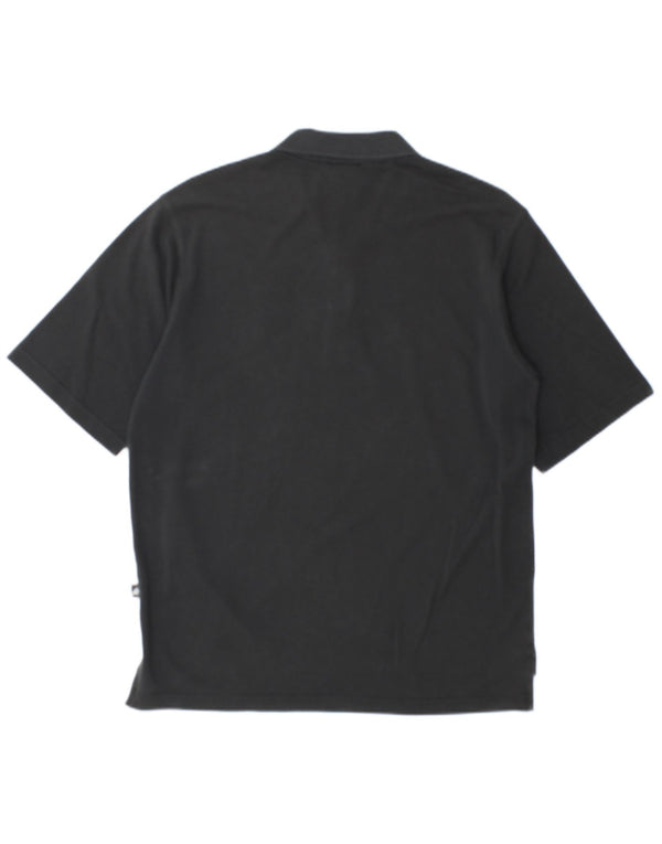 Adidas Mens Polo Shirt UK 42/44 Large Grey Cotton