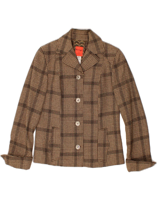 BAZAR DE CHRISTIAN LACROIX Womens 4 Button Blazer Jacket IT 38 XS