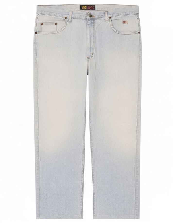 Roy Rogers Mens Straight Jeans W36 L29 Blue