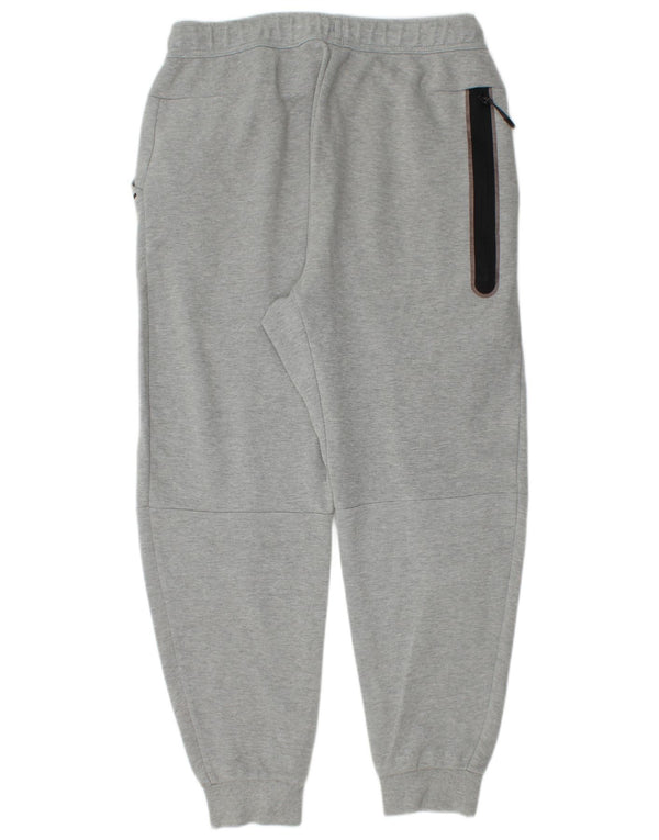Nike Mens Tracksuit Trousers Joggers Medium  Grey Cotton
