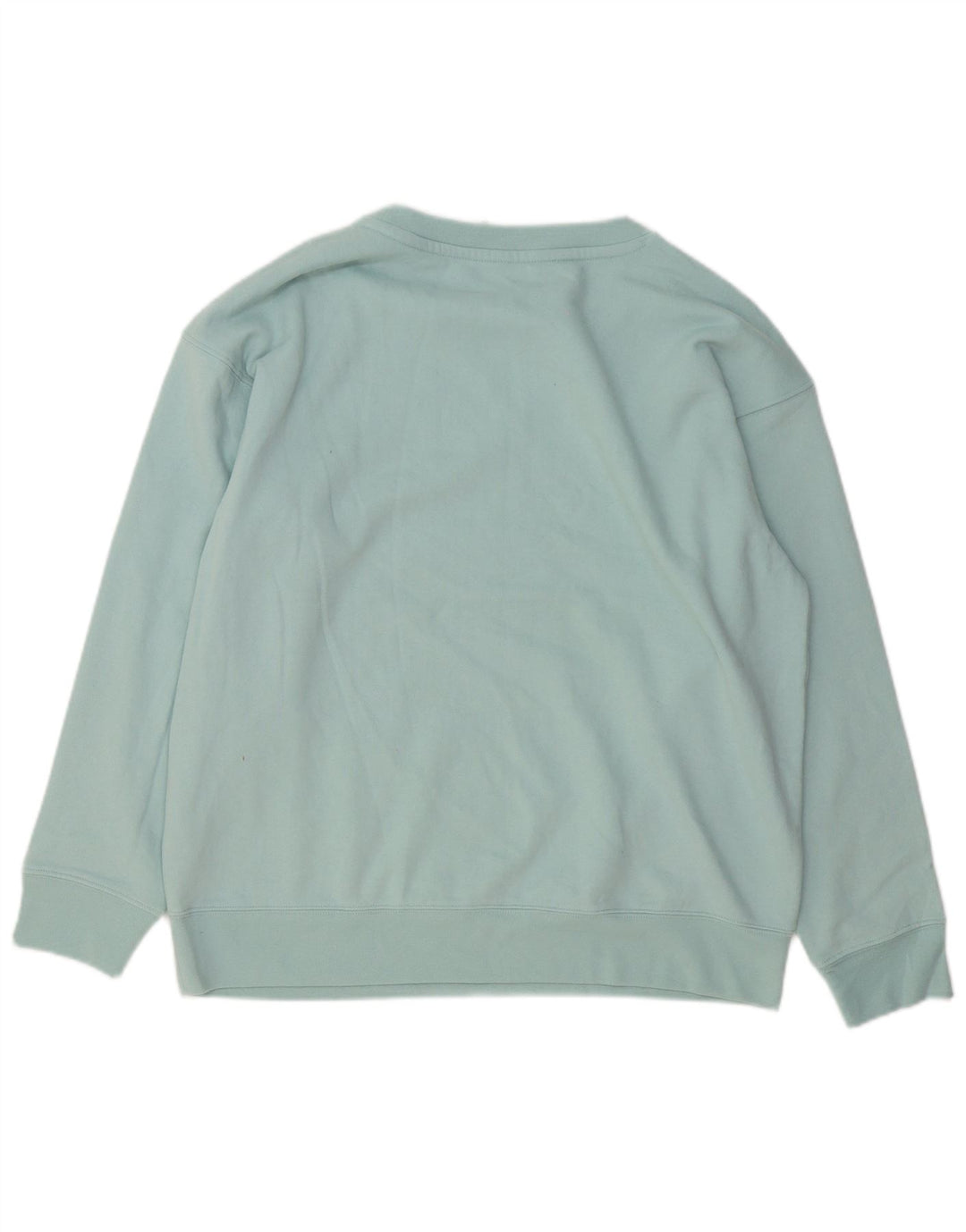 Calvin Klein Mens Sweatshirt Jumper Large Turquoise Cotton