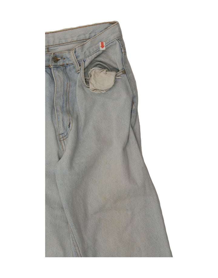 VINTAGE Mens Slim Jeans W30 L30 Blue Cotton Vintage Vintage and Second-Hand Vintage from Messina Hembry 