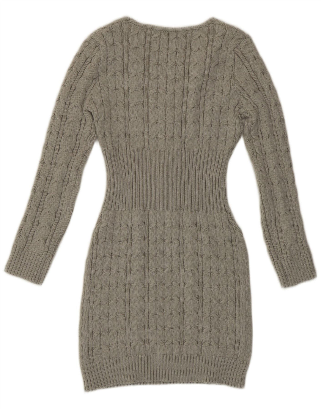 Shein Womens Jumper Dress UK 14 Medium Grey