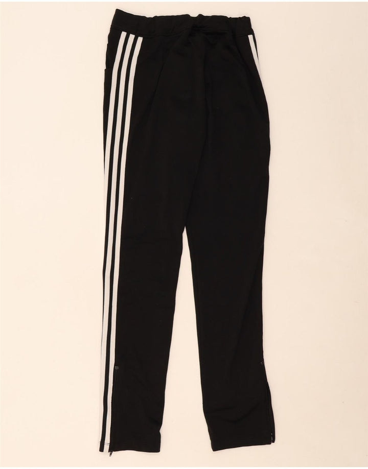 ADIDAS Womens Tracksuit Trousers IT 44 Medium Black Polyester Vintage Adidas and Second-Hand Adidas from Messina Hembry 