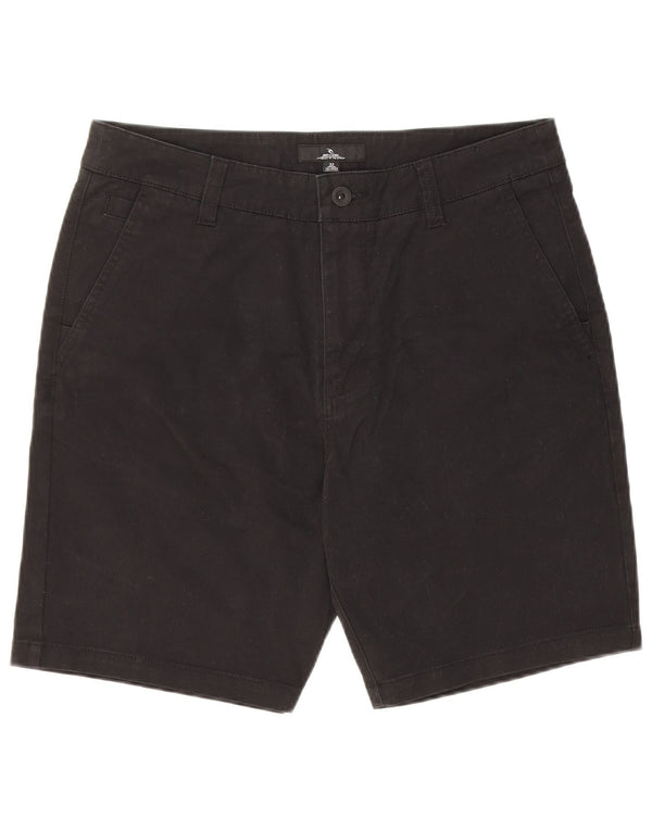 Rip Curl Mens Tailored Chino Shorts W32 Medium Black Cotton