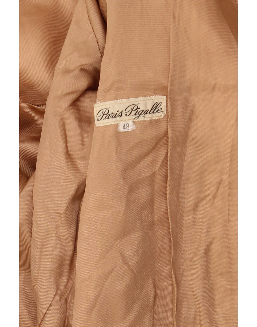Vintage Womens Military Suede Jacket IT 48 XL Brown