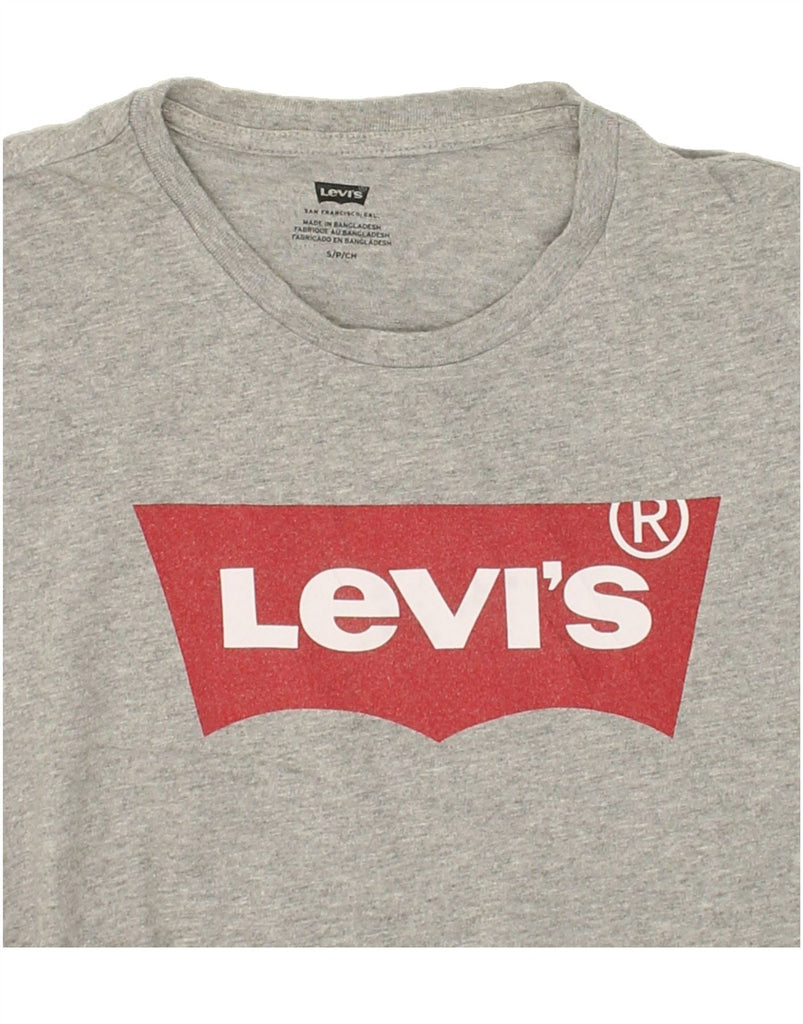 LEVI'S Mens Graphic T-Shirt Top Small Grey | Vintage Levi's | Thrift | Second-Hand Levi's | Used Clothing | Messina Hembry 