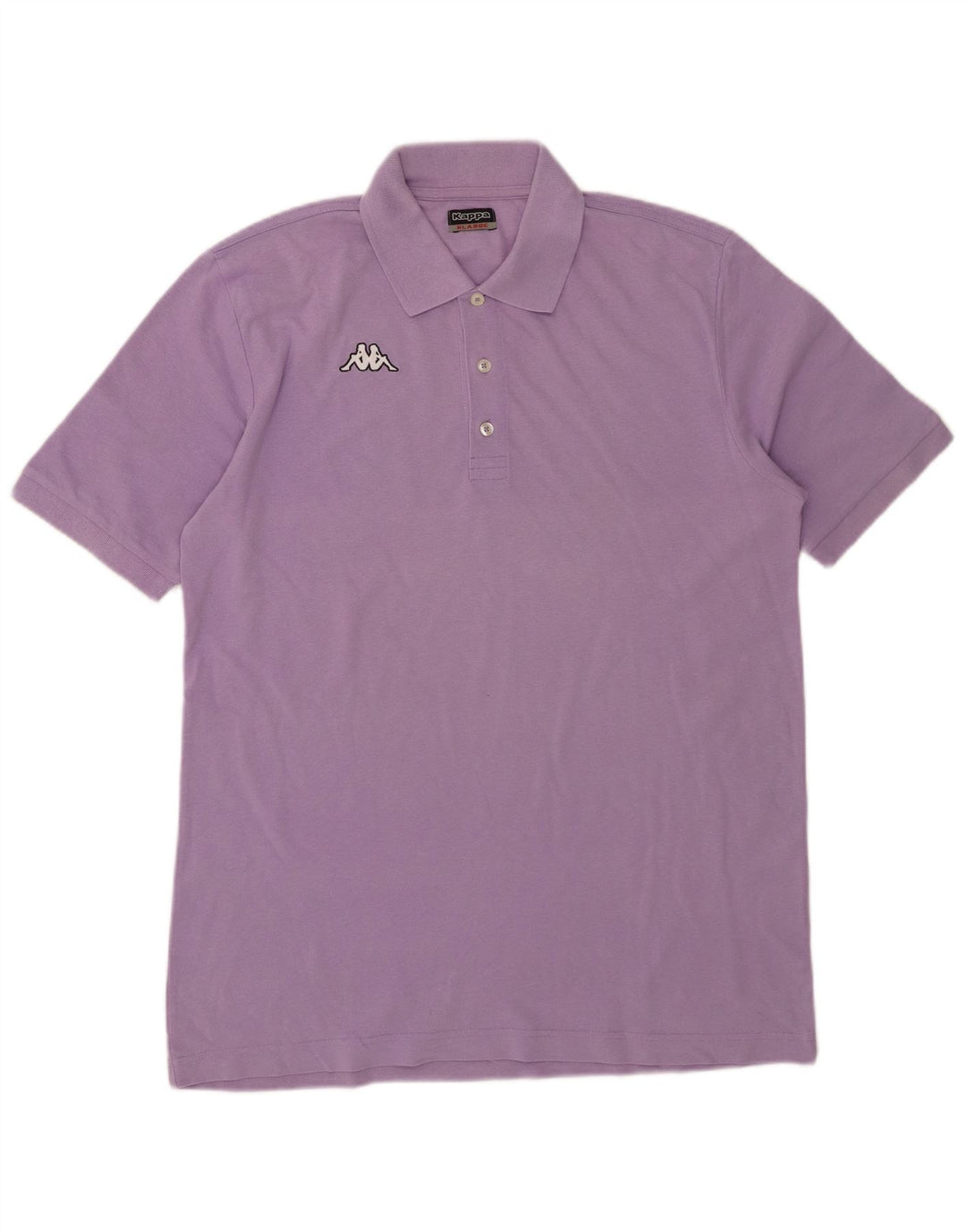 KAPPA Mens Polo Shirt XL Purple Cotton