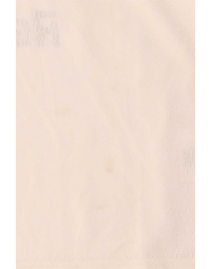 Adidas Mens Graphic T-Shirt Top Small White Polyester