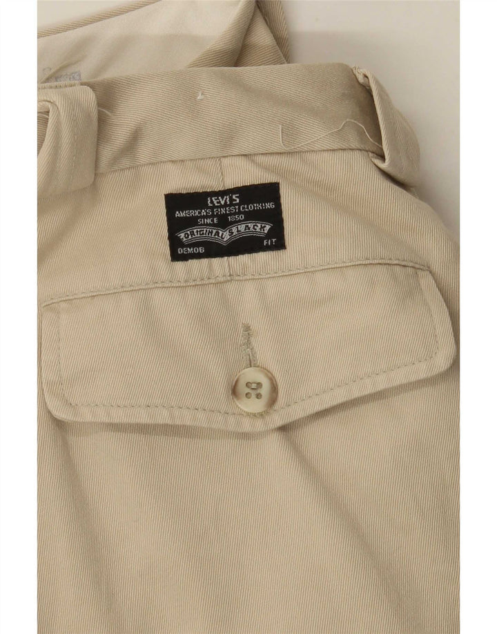 Levi's Mens Regular Chino Trousers W32 L31 Khaki