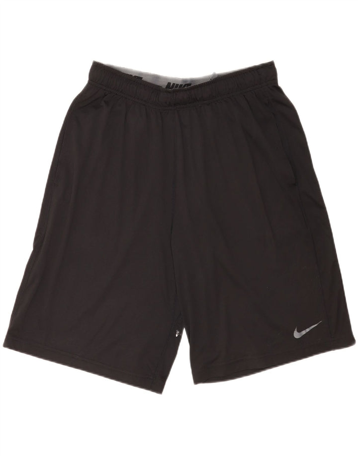 Nike Mens Graphic Regular Fit Sport Shorts Large  Black Polyester