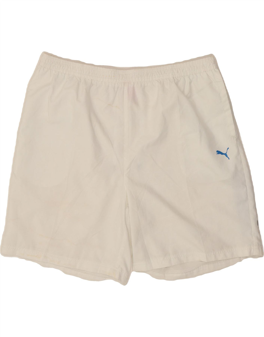PUMA Mens Graphic Sport Shorts 2XL  White Polyester Sports Vintage Puma and Second-Hand Puma from Messina Hembry 