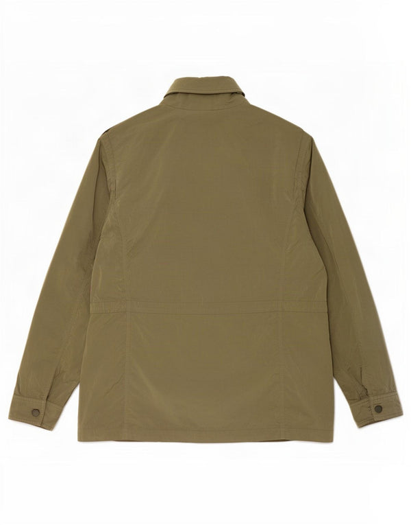 Superdry Mens Military Jacket UK 42 XL Khaki Nylon