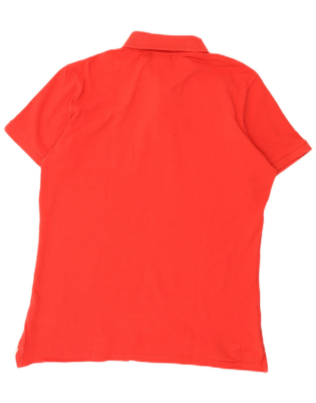 Diadora Mens Polo Shirt Large Red Cotton