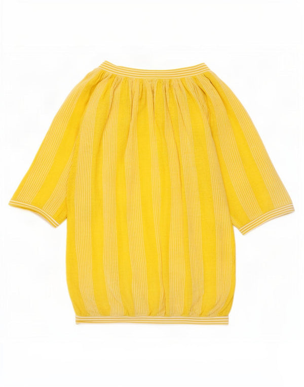 Stefanel Womens 2 Piece Skirt Set XL W30 Yellow Striped