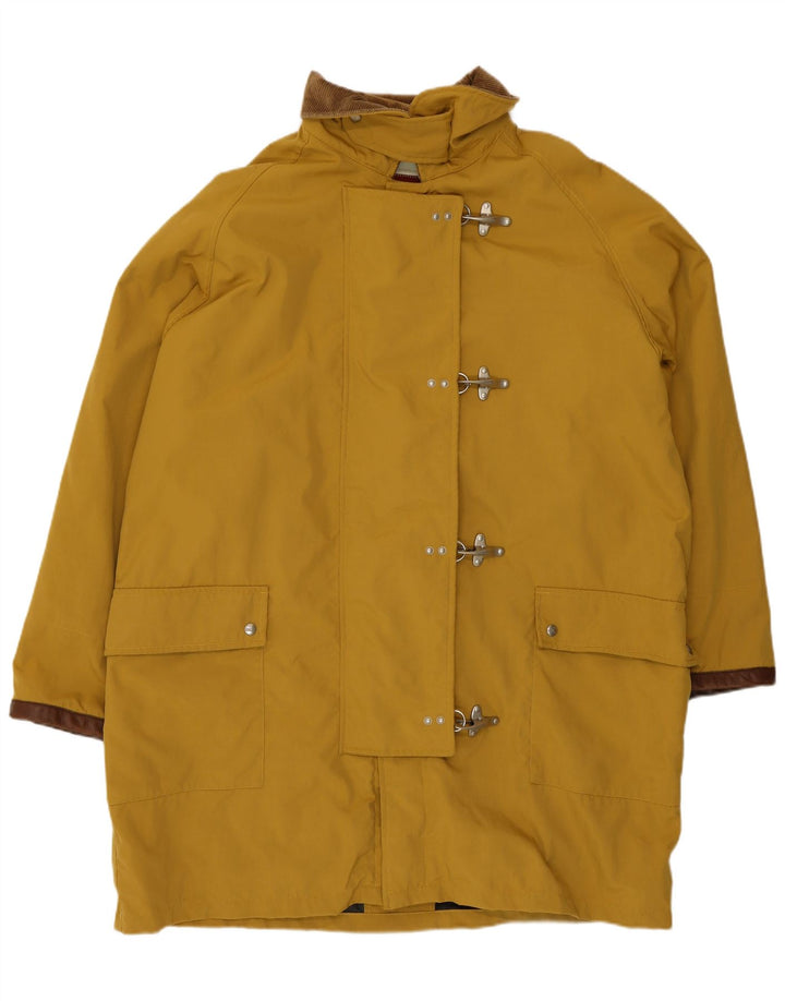 Seventy Mens Overcoat UK 44 2XL Yellow
