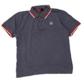North Sails Mens Polo Shirt Large Navy Blue Cotton