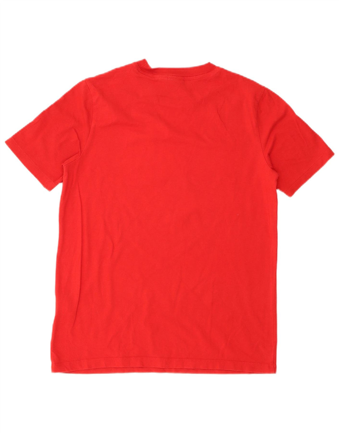 Adidas Womens Graphic T-Shirt Top UK 14 Medium Red Cotton