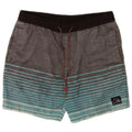 Quiksilver Mens Swimming Shorts Small W29 L7 Grey Striped Polyester