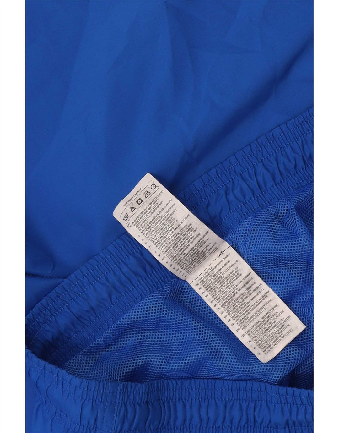 Adidas Mens Sport Shorts Medium Blue Polyester