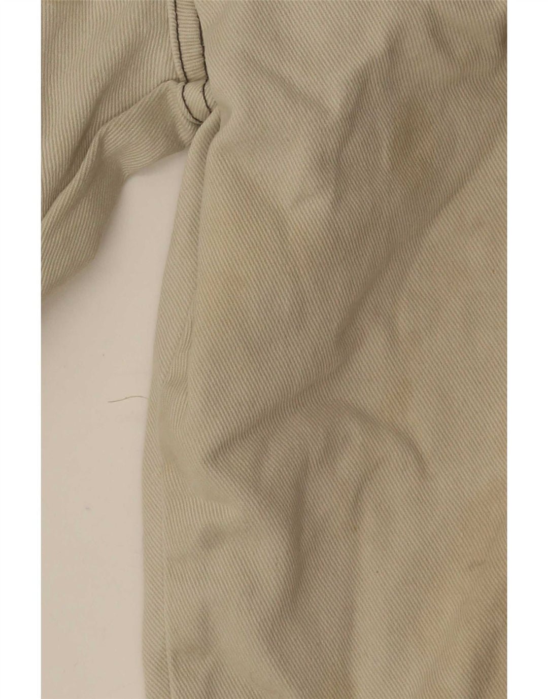 Fishbone Mens Straight Cargo Trousers Medium W32 L30 Beige