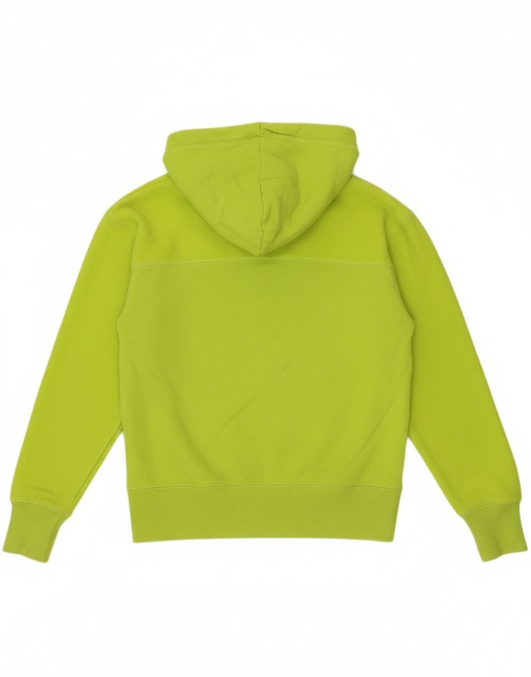 Superdry Womens Oversized Hoodie Jumper UK 6 XS Green Polyester