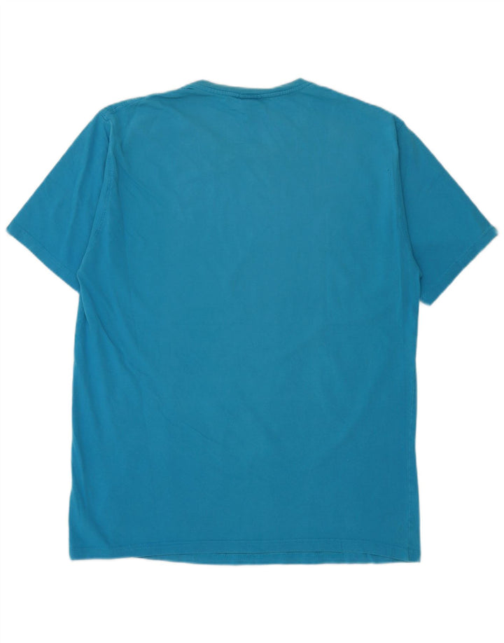 Saltrock Mens Graphic T-Shirt Top Large Blue Cotton